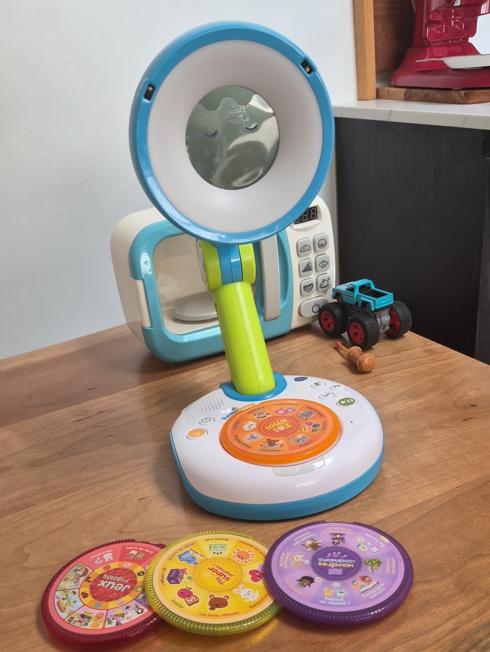 VTech Funny Sunny Interactive Storytelling Lamp - French Version (FR)